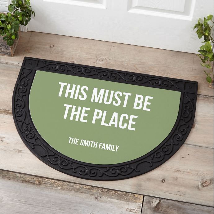 Expressions Half Round Doormat Bed Bath and Beyond Canada