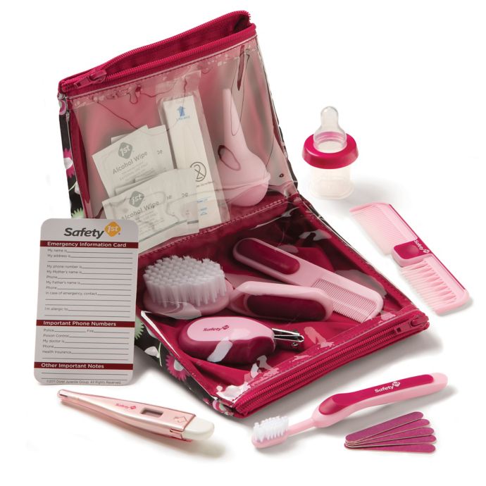 Safety 1st® Deluxe Healthcare and Grooming Kit Pink buybuy BABY