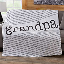 Our Special Guy 60-Inch x 80-Inch Fleece Blanket