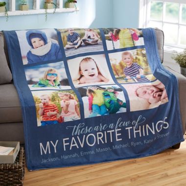 My Favorite Things Fleece Blanket. View a larger version of this product image.