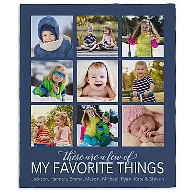 My Favorite Things 60-Inch x 80-Inch Fleece Blanket. View a larger version of this product image.