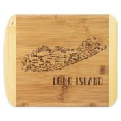Totally Bamboo&reg; Long Island Slice of Life Cutting Board