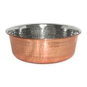 Neater Pet Brands&reg; Hammered Pet Bowl