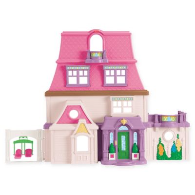 doll house with family