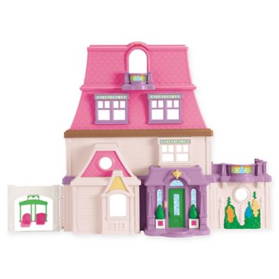 fisher price christmas dollhouse