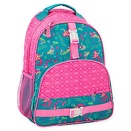 Stephen Joseph® Rainbow Print Backpack in Pink/Teal