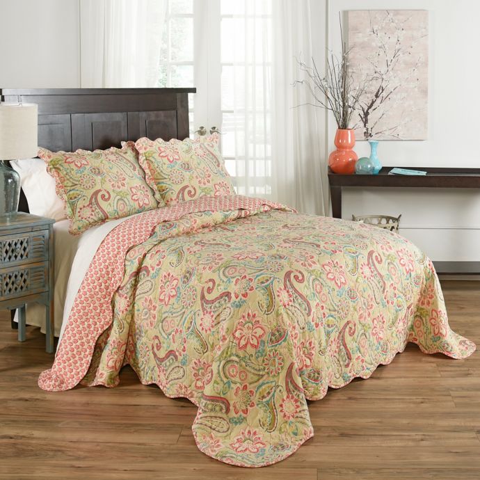 Waverly Wildcard Reversible Quilt Set Bed Bath Beyond