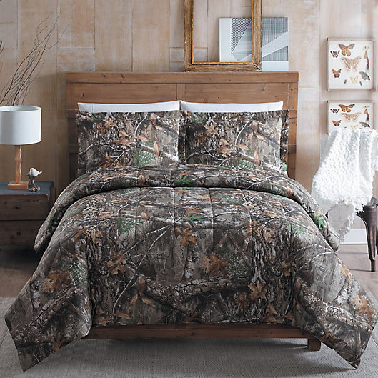 Realtree Edge Comforter Set Bed Bath, King Size Camo Bed Sheets
