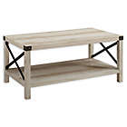 Alternate image 0 for Forest Gate Wheatland Modern Farmhouse Accent Coffee Table in White Oak