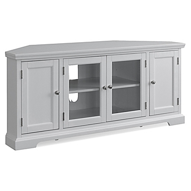 Leick Home 57-Inch Corner TV Console. View a larger version of this product image.