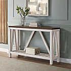 Alternate image 5 for Forest Gate&trade; Charlotte Console Table in White Oak