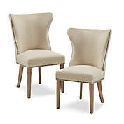 Madison Park&trade; Solid Wood Construction Upholstered Skylar Dining Chairs (Set of 2)