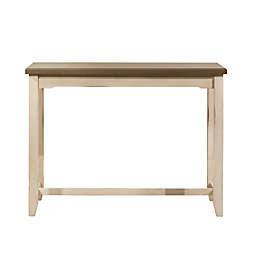 Hillsdale Furniture Clarion Counter Side Table in Sea White