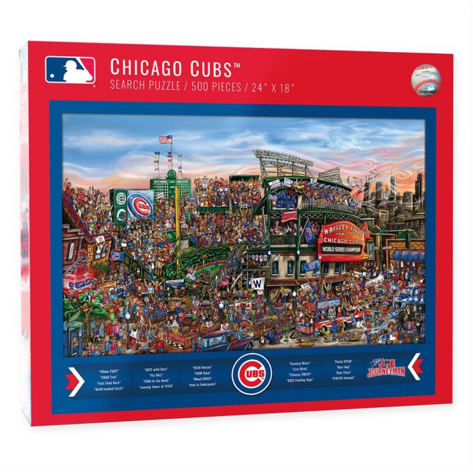 MLB Chicago Cubs 500-Piece Find Joe Journeyman Puzzle ...