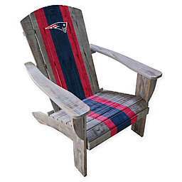 NFL New England Patriots Wooden Adirondack Chair