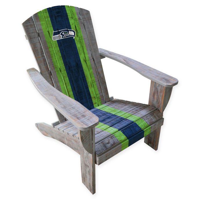 NFL Seattle Seahawks Wooden Adirondack Chair Bed Bath ...