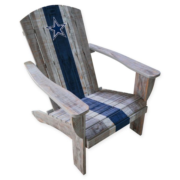 Nfl Dallas Cowboys Wooden Adirondack Chair Bed Bath Beyond