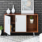 Alternate image 6 for Forest Gate 44&quot; Selena Mid-Century Modern Buffet Storage Console in Acorn
