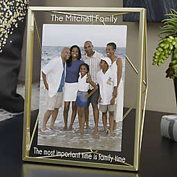 Family Forever 5-Inch x 7-Inch Prisma Picture Frame