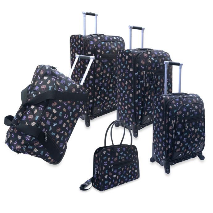 nicole miller luggage set sam's club