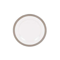 Nevaeh® White by Fitz and Floyd® Grand Rim Platinum Appetizer Plate