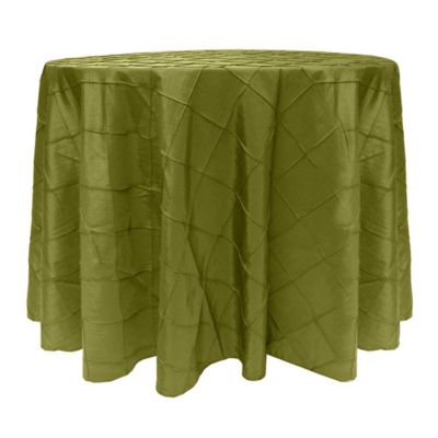 Ay 60 Inch Round Tablecloth In Moss, 60 Inch Round Table Cloth