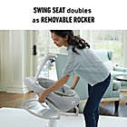 Alternate image 2 for Graco&reg; Soothe My Way&trade; Swing with Removable Rocker in Grey