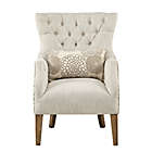 Alternate image 2 for Madison Park&trade; Solid Wood Construction Upholstered Braun Chair