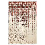 Unique Loom Jennifer Del Mar 2&#39;2 x 3&#39; Powerloomed Accent Rug in Red