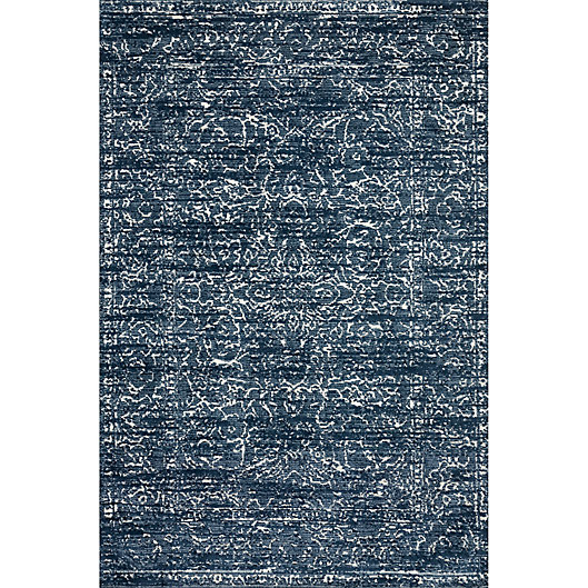 Alternate image 1 for Magnolia Home By Joanna Gaines Lotus Rug in Blue/Cream