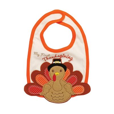 baby's first thanksgiving bib