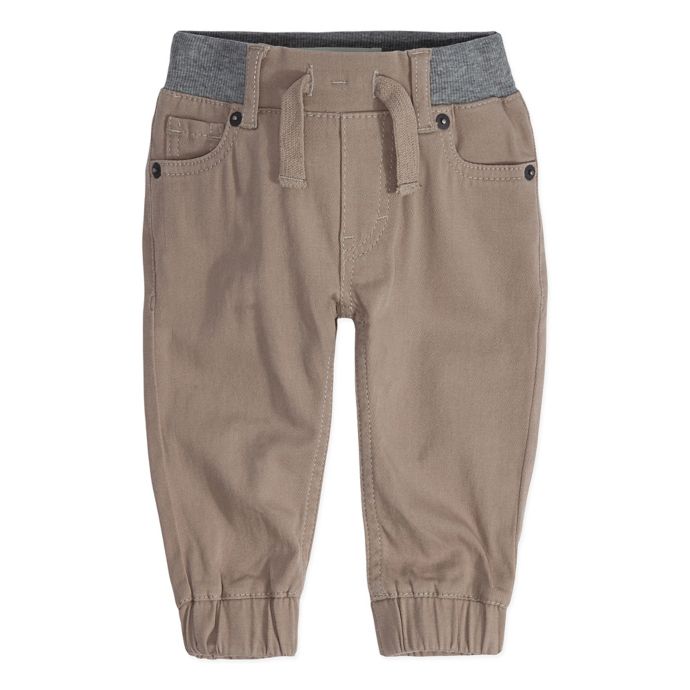 chino twill drawcord jogger pants