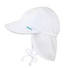 Alternate image 0 for i play.&reg; by green sprouts&reg; Newborn Breathable Flap Swim &amp; Sun Hat in White