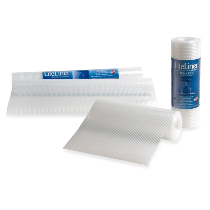 Warp Brothers Lifeliner Clear Cabinet Non Adhesive Shelf Liner