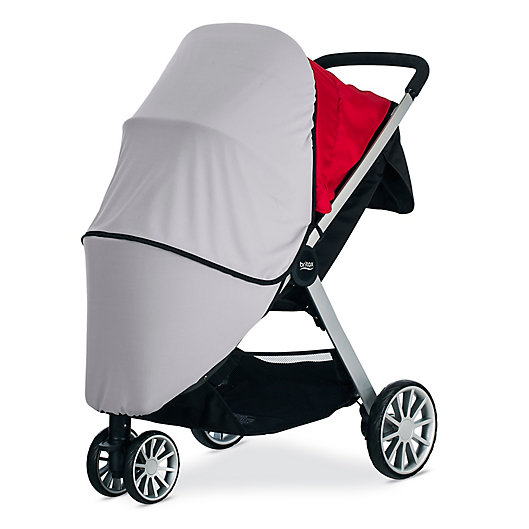 Alternate image 1 for BRITAX® B-Lively Sun and Bug Cover in Grey