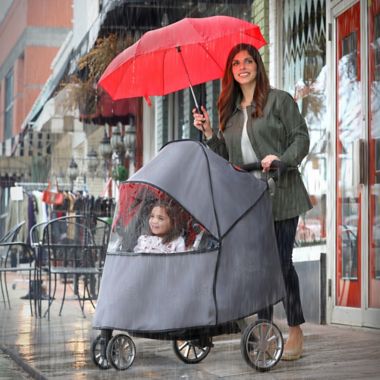 Britax&reg; B-Lively Rain Cover in Grey. View a larger version of this product image.