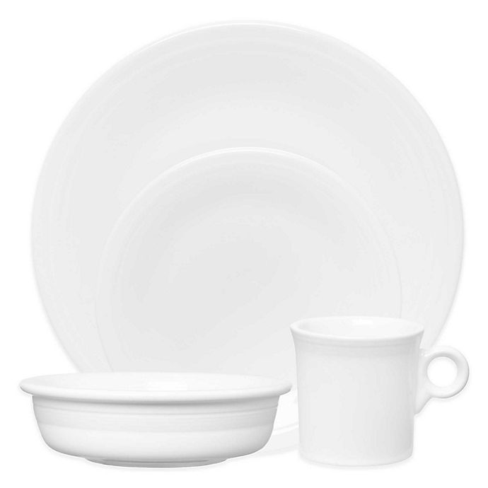 Alternate image 1 for Fiesta® Dinnerware Collection in White