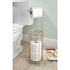 Alternate image 2 for iDesign Vine Toilet Paper Roll Reserve in Satin