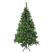 Pre-Lit Mixed Classic Artificial Christmas Tree with Clear Lights
