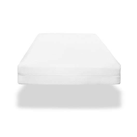 Alternate image 1 for Bundle of Dreams® Classic 100% Breathable 6-Inch Twin Mattress Organic Cotton Cover in White