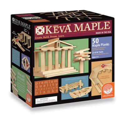 MindWare&reg; 50-Piece KEVA&reg; Maple Plank Set