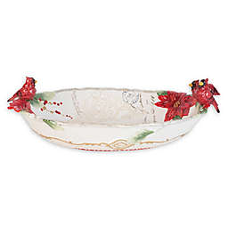 Fitz and Floyd® Cardinal Christmas Centerpiece Bowl