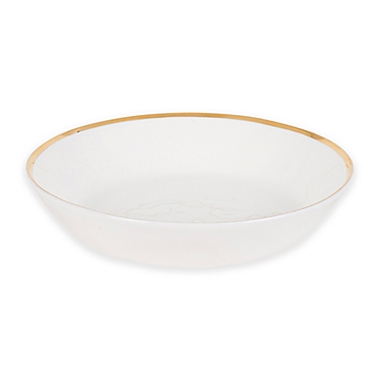 Olivia &amp; Oliver&trade; Harper Organic Shape Gold Low Serving Bowl. View a larger version of this product image.