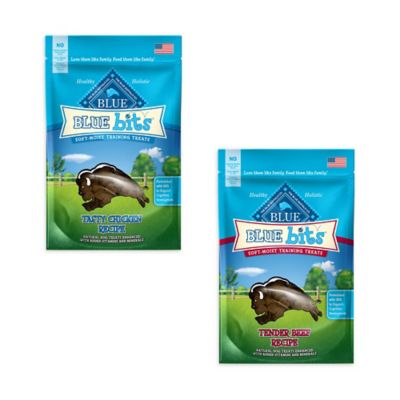 blue bits puppy treats