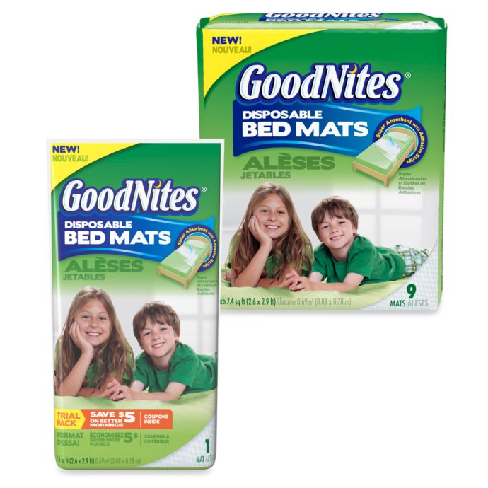 Goodnites Disposable Bed Mats Bed Bath And Beyond Canada