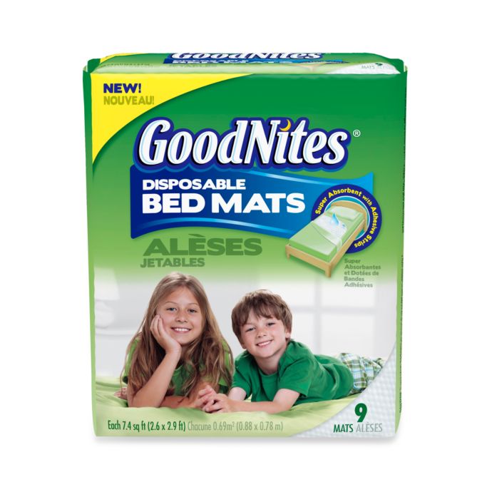 Goodnites Disposable 9 Pack Bed Mats Bed Bath Beyond