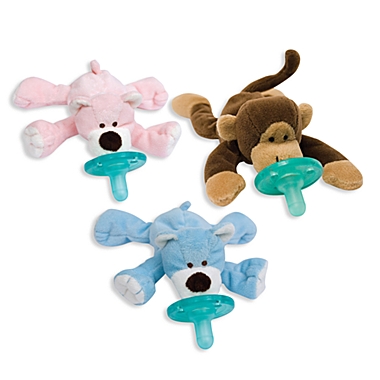 WubbaNub&trade; Plush Toy Infant Pacifier. View a larger version of this product image.