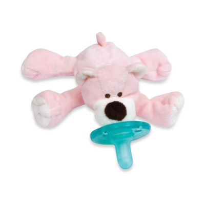 WubbaNub™ Pink Bear Infant Pacifier 