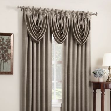 Anastasia Rod Pocket/Back Tab Window Treatments | Bed Bath & Beyond