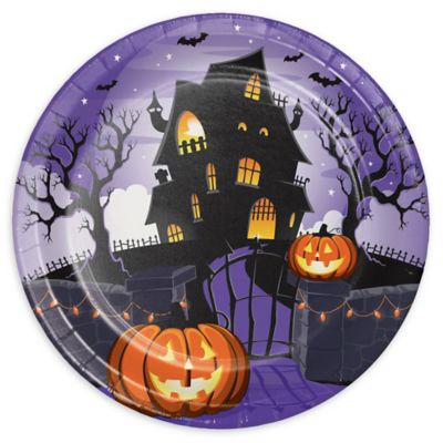 halloween paper plates